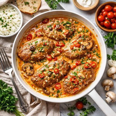 Image of Schweizersteg Med Surflde Danish Sour Cream Swiss Steak