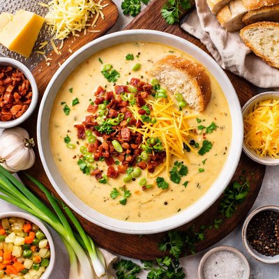 Image of Scottish Cheddar Cheese Soup