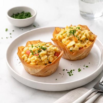 Image of Scrambled Egg Cups for Two