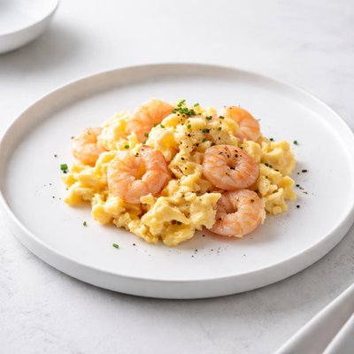 Image of Scrambled Egg with Shrimp