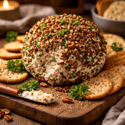 Image of Scrumptious Cheese Ball