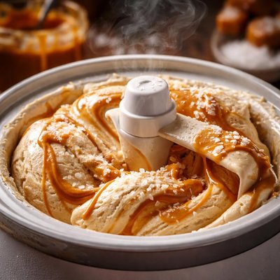 Image of Sea Salt Dulce De Leche Ice Cream Ice Cream Maker