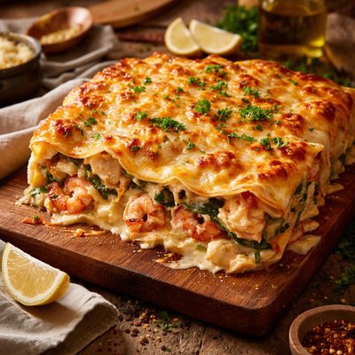 Image of Seafood Lasagna