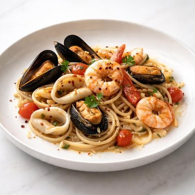 Image of Seafood Medley Pasta
