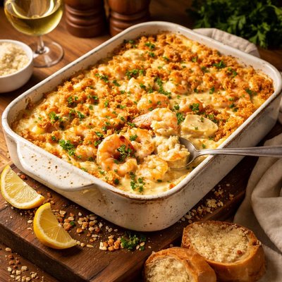 Image of Seafood Newburg Casserole
