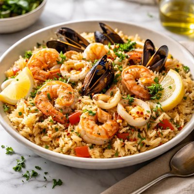 Image of Whole30 Seafood Rice