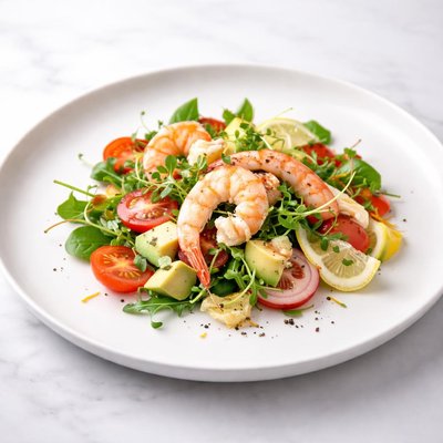 Image of Seafood Salad with Shrimp and Crab