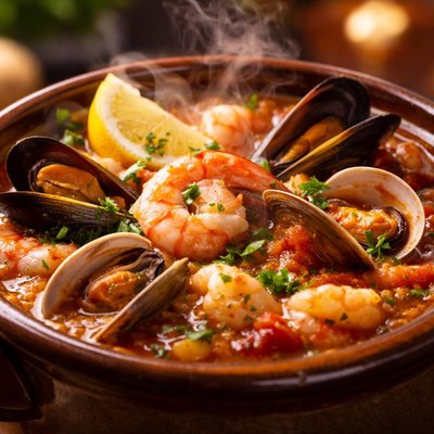 Image of Seafood Stew Crock Pot