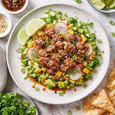 Image of Seared Ahi Tuna Tartare with Avocado