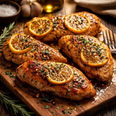 Image of Seared Lemon Chicken