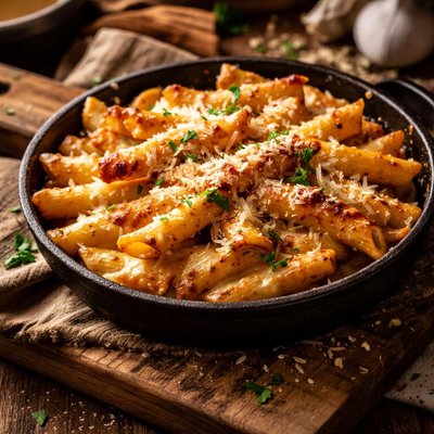 Image of Seared Penne and Cheeses