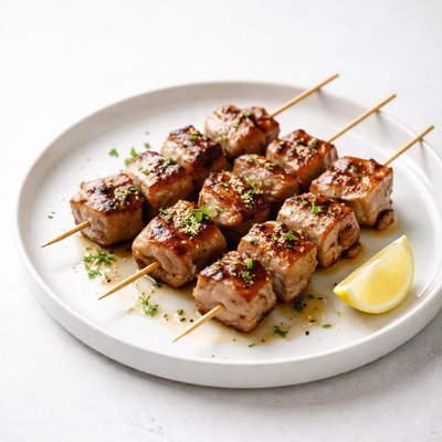 Image of Seared Pork Skewers