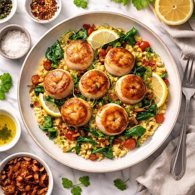 Image of Seared Sea Scallops