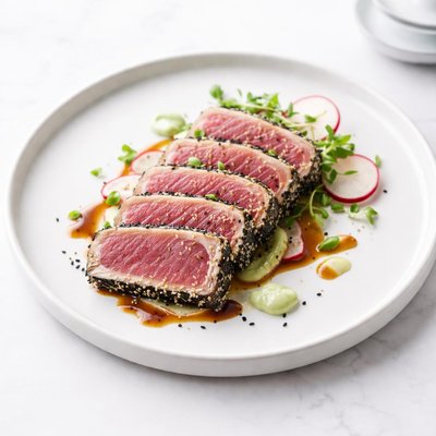 Image of Seared Sesame Wasabi Ahi