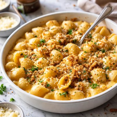 Image of Seashells Macaroni Cheese