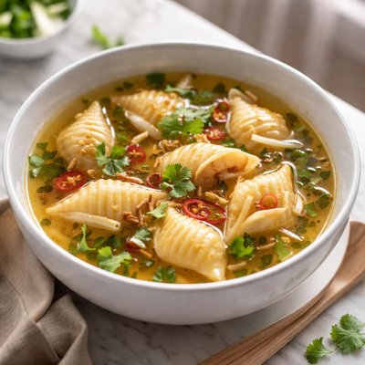 Image of Seashells Wonton Soup