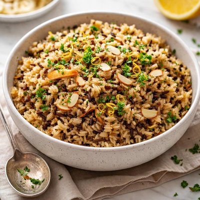 Image of Seasoned Brown Wild Rice