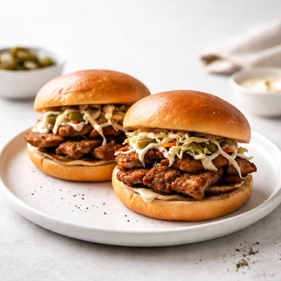 Image of Seasoned Pork Sandwiches