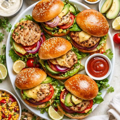 Image of Seasoned Turkey Burgers