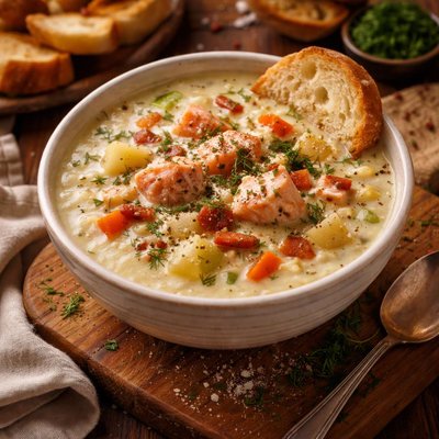 Image of Seattle Salmon Chowder