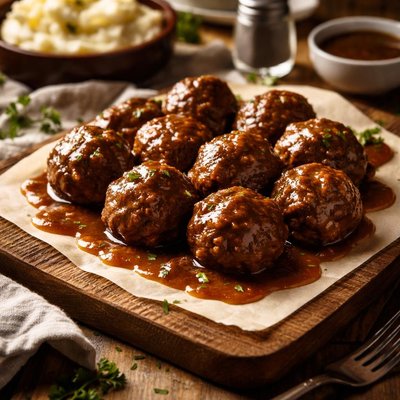 Image of Second Only to My Meatloaf Meatballs