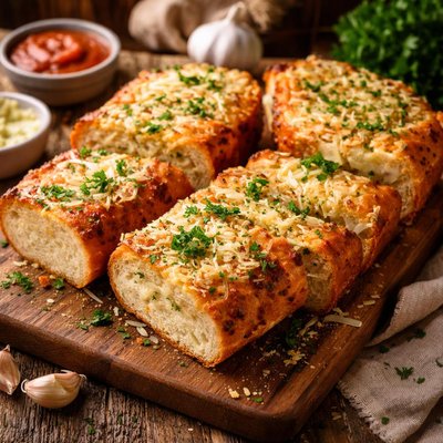 Image of Secret Garlic French Bread My Way
