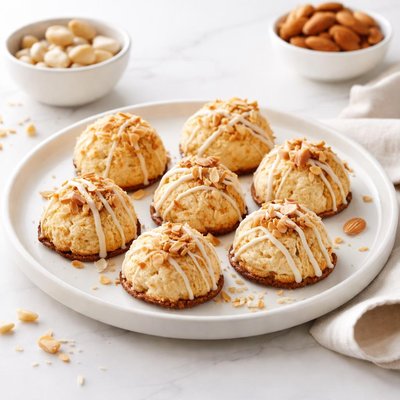 Image of Secret Ingredient Macaroons with Macadamias or Almonds