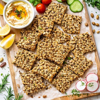 Image of Whole30 Seeded Crackers