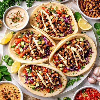 Image of Seitan Shawarma Vegan