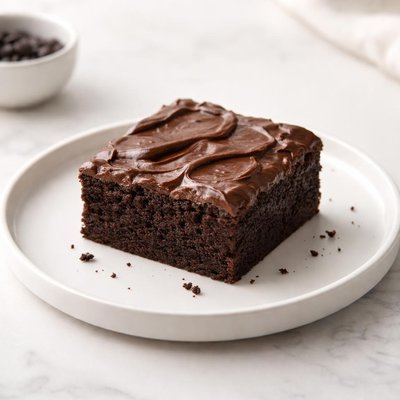Image of Self Frosted Brownie Cake