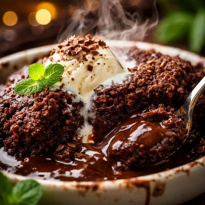 Image of Self Saucing Chocolate Pudding