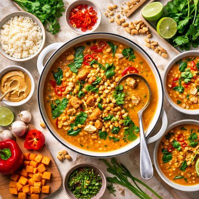 Image of Senegalese African Peanut Soup