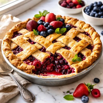 Image of Sensational Triple Berry Pie