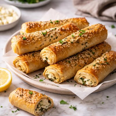 Image of Sephardi Flaky Cheese Rolls