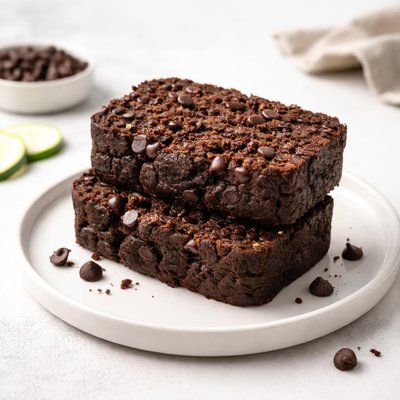 Image of Seriously Chocolate Zucchini Bread Dairy Free