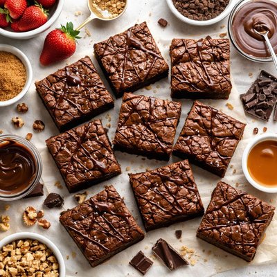 Image of Seriously Sinful Chocolate Fudge Brownies