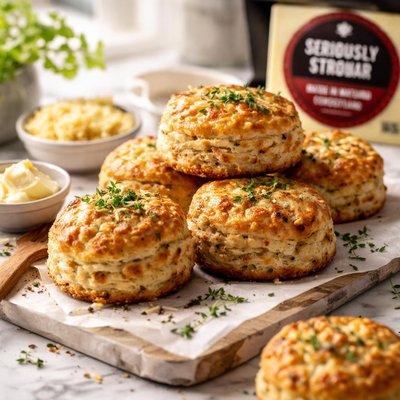 Image of Seriously Strong Scottish Cheese Scones
