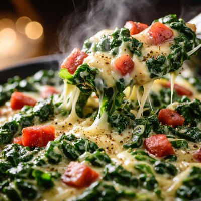 Image of Serrano Cheese Spinach