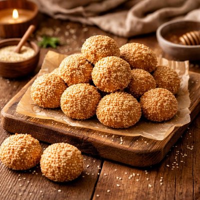 Image of Sesame Bon Bon Cookies