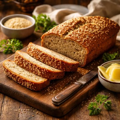 Image of Whole30 Sesame Bread