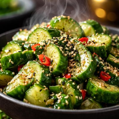 Image of Sesame Cucumber Salad