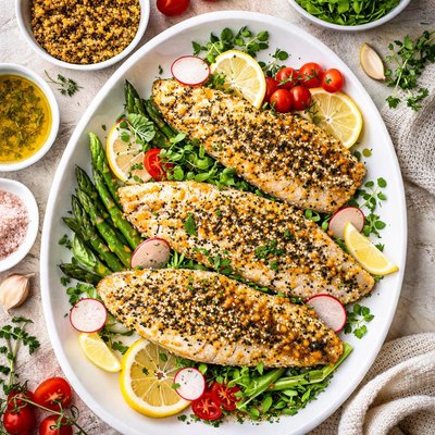 Image of Sesame Dijon Whitefish