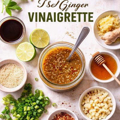 Image of Sesame Ginger Vinaigrette Dressing