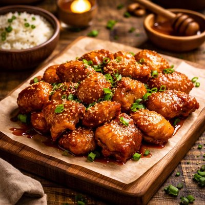 Image of Sesame Honey Chicken