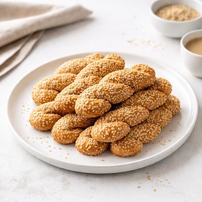 Image of Sesame Koulourakia Biscuits