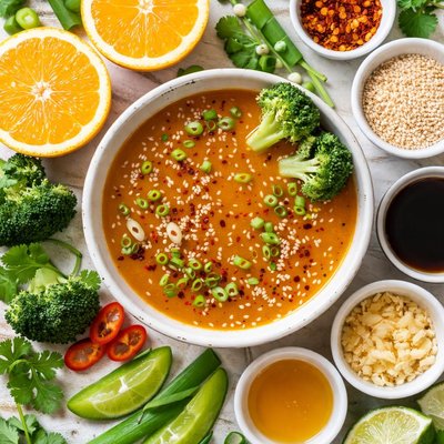 Image of Sesame Orange Dipping Sauce