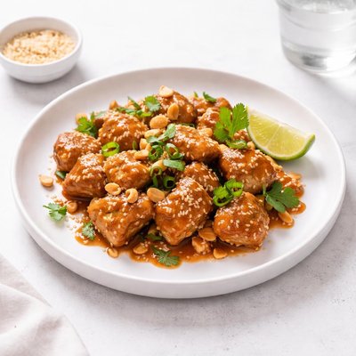 Image of Sesame Peanut Chicken