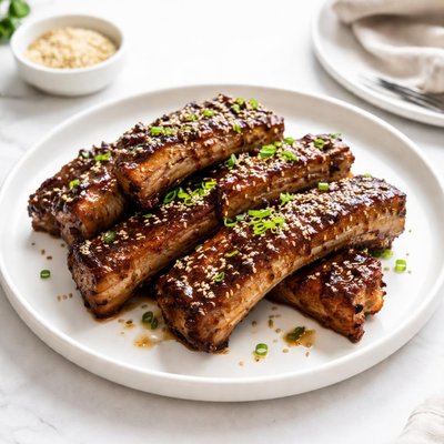 Image of Sesame Pork Ribs for the Crock Pot