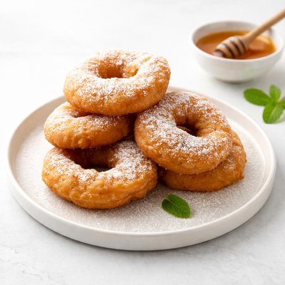 Image of Sfenj Deep Fried Moroccan Doughnuts