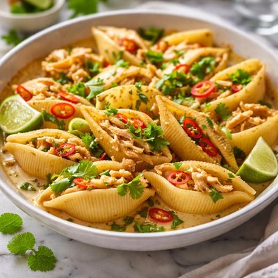 Shells with Coconut Thai Chicken Recipe